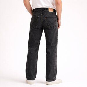 Vintage Levi’s 501 Black Y2K Straight Leg Jeans 32x31